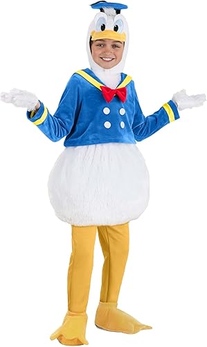 Disney - Disfraz de pato Donald para niños, disfraz clásico de pato Donald para Halloween