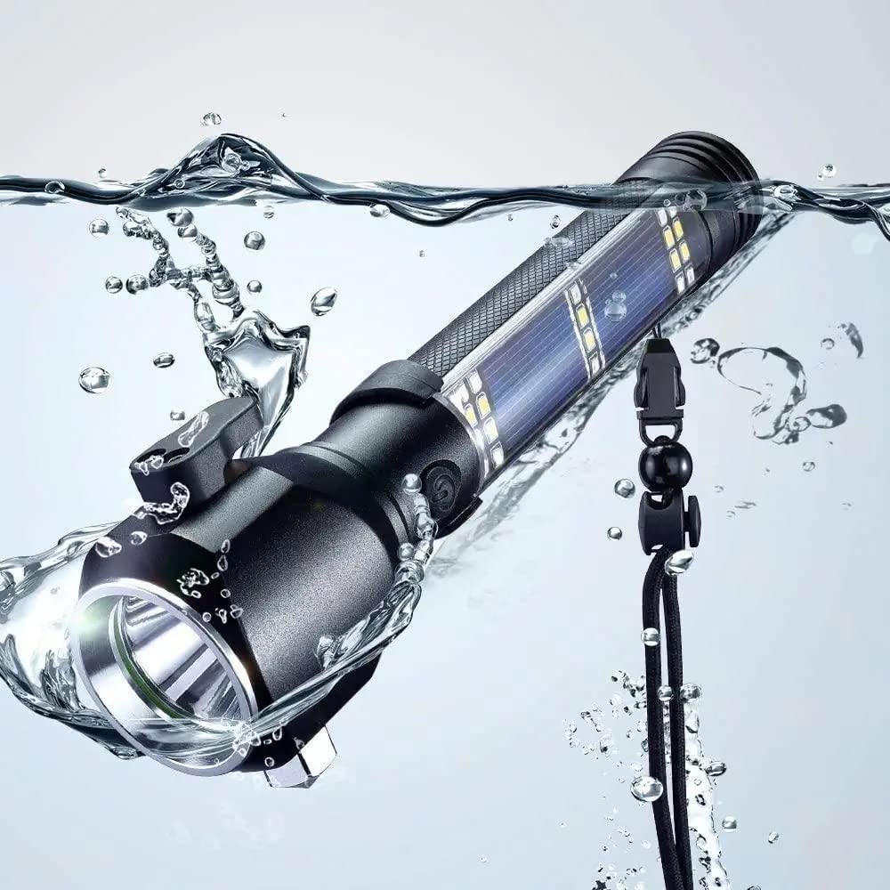 See full amazon price history chart for CARTBURG Solar Power Torch - 7 Mode Rechargeable Solar LED Torch Light High Power Long Distance with LED Torch Flashlight Use for Car Emergency Tool with Window Breaker, Magnet, Cutter, Compass CARTBURG Solar Power Torch - 7 Mode Rechargeable Solar LED Torch Light High Power Long Distance with LED Torch Flashlight Use for Car Emergency Tool with Window Breaker, Magnet, Cutter, Compass (B0BFX943P5) Amazon Price History, Amazon Price Tracker