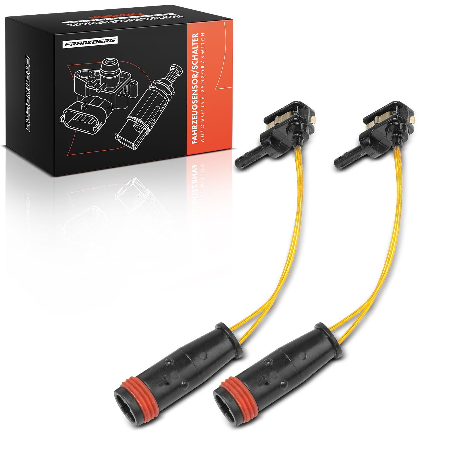 Frankberg Indicatore di usura Usura delle pastiglie dei freni Compatibile con GLK-Class X204 Classe E T-Model S212 Classe E W212 Classe A W176 Classe M W166 Replace# A2205400717