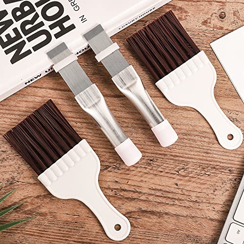 4 In 1 Set Air Conditioner Condenser Fin Comb, 2 Ac Coil Cleaner Stainless Steel Fin Comb With 2 Evaporator Radiator Cleaning Whisk Brush #TOP3