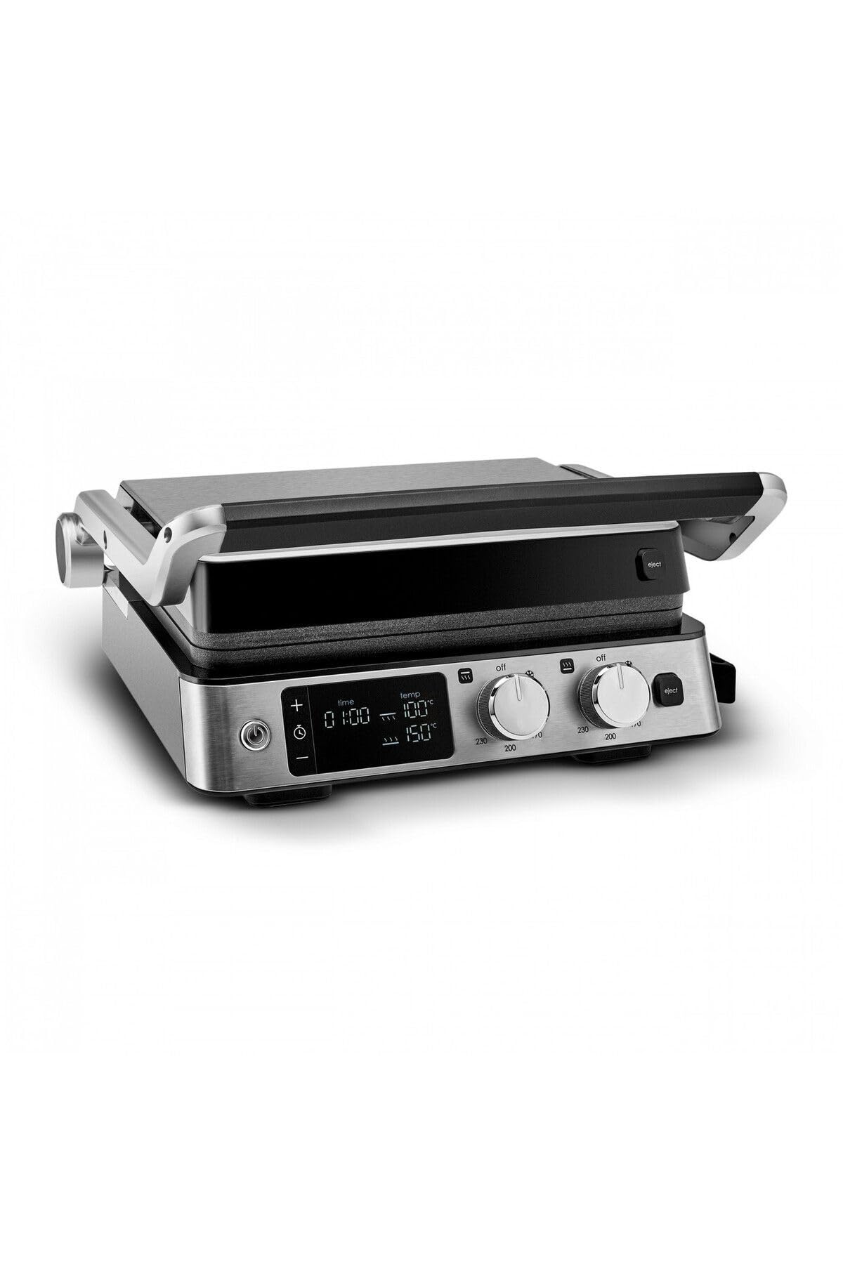 Karaca Compact Steel Sear and Grill Inox 2008 Döküm Izgara ve Tost Makinesi 6 Dilim Kapasiteli