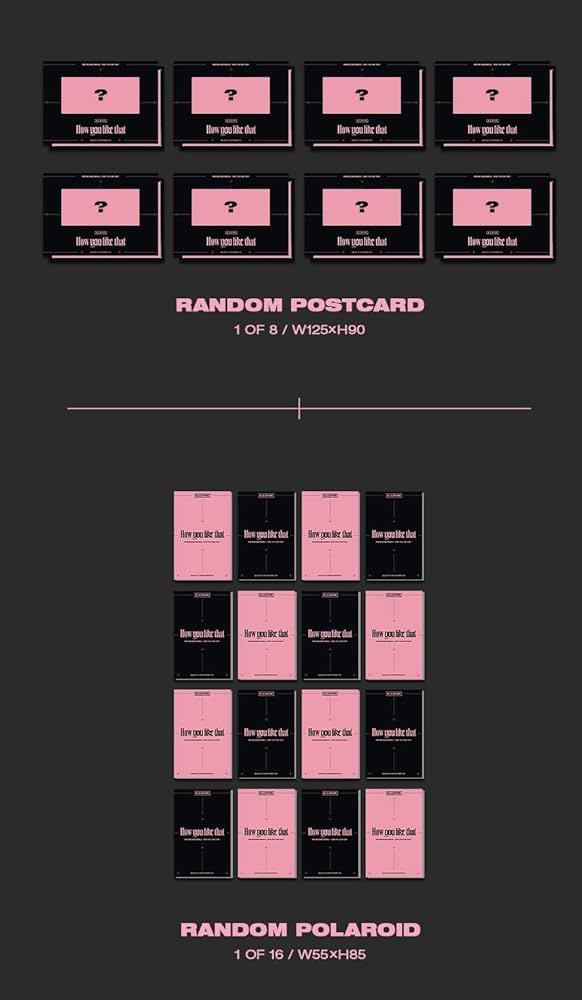 BLACKPINKアルバム　how you like that 9枚まとめ買い BLACKPINKアルバム how you like that 9枚まとめ買い Amazon.com