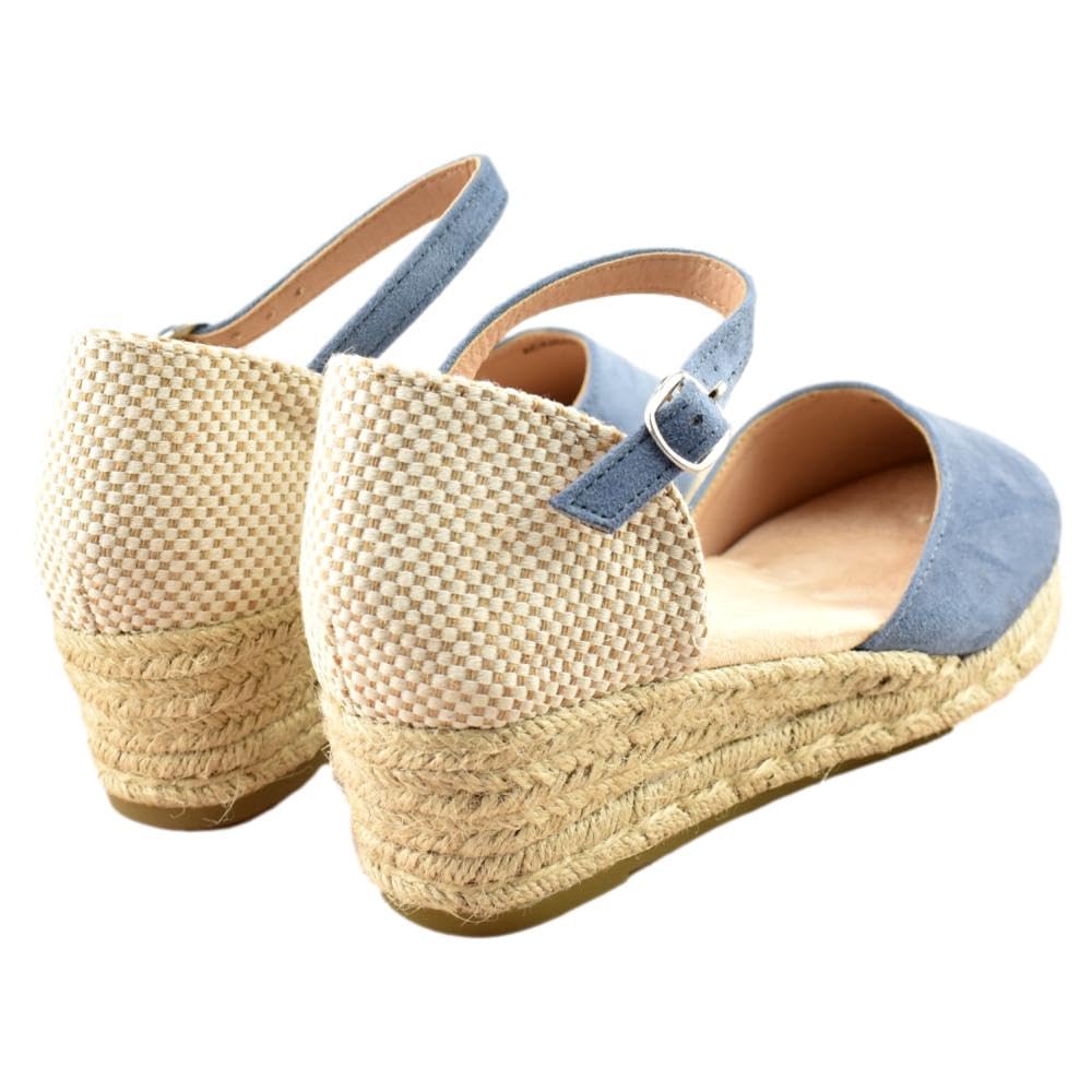 amarpies - Alpargata con cuña de Esparto y Planta Acolchada 120741 Sintético