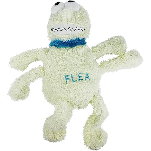 Multipet Flea Dog Toy 12" (Assorted Color,Pack of 1)