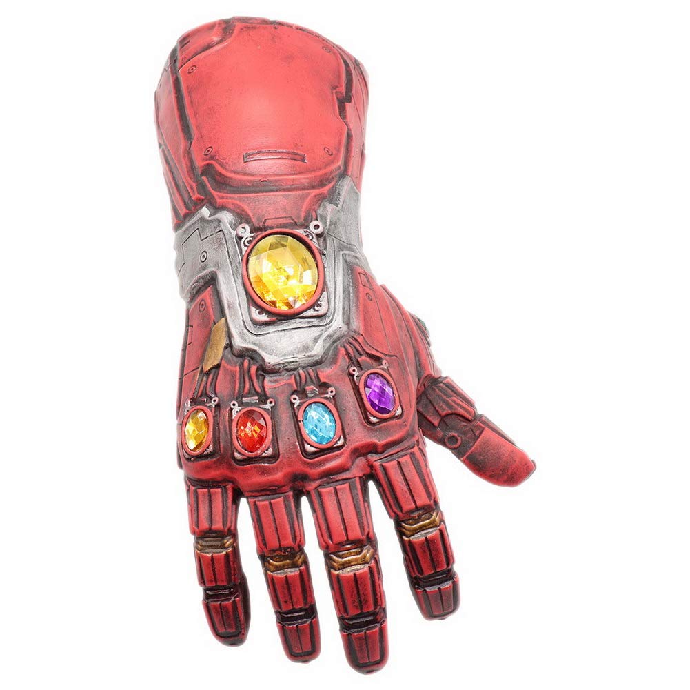 Buy HOOLAZA Cosplay Iron Man Glove Red PVC Halloween Party Props