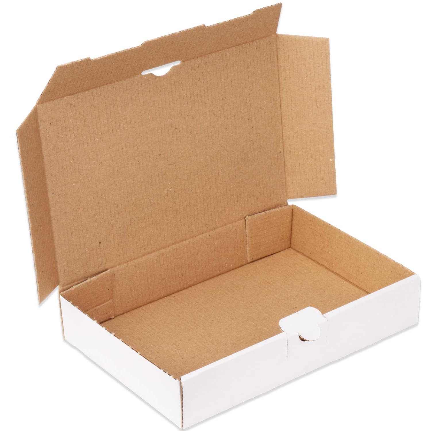 5200 Maxibriefkartons 240 x 160 x 45 mm MB-3 weiß stabil Maxibrief Karton Faltschachtel Versandkarton für Post DHL Versand DIN A5 Warensendung Büchersendung Versandschachtel (5200 Stück)