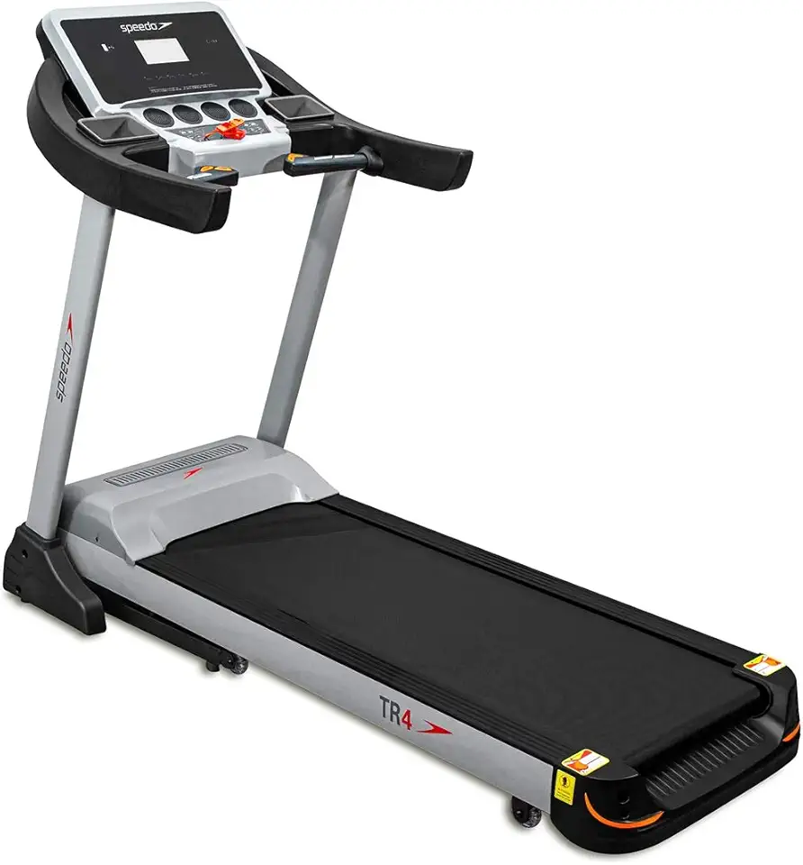 Esteira Ergométrica Speedo TR4 c/Inclinação Eletrônica e Amortecimento - Motor DC 3.5HP até 16km/h