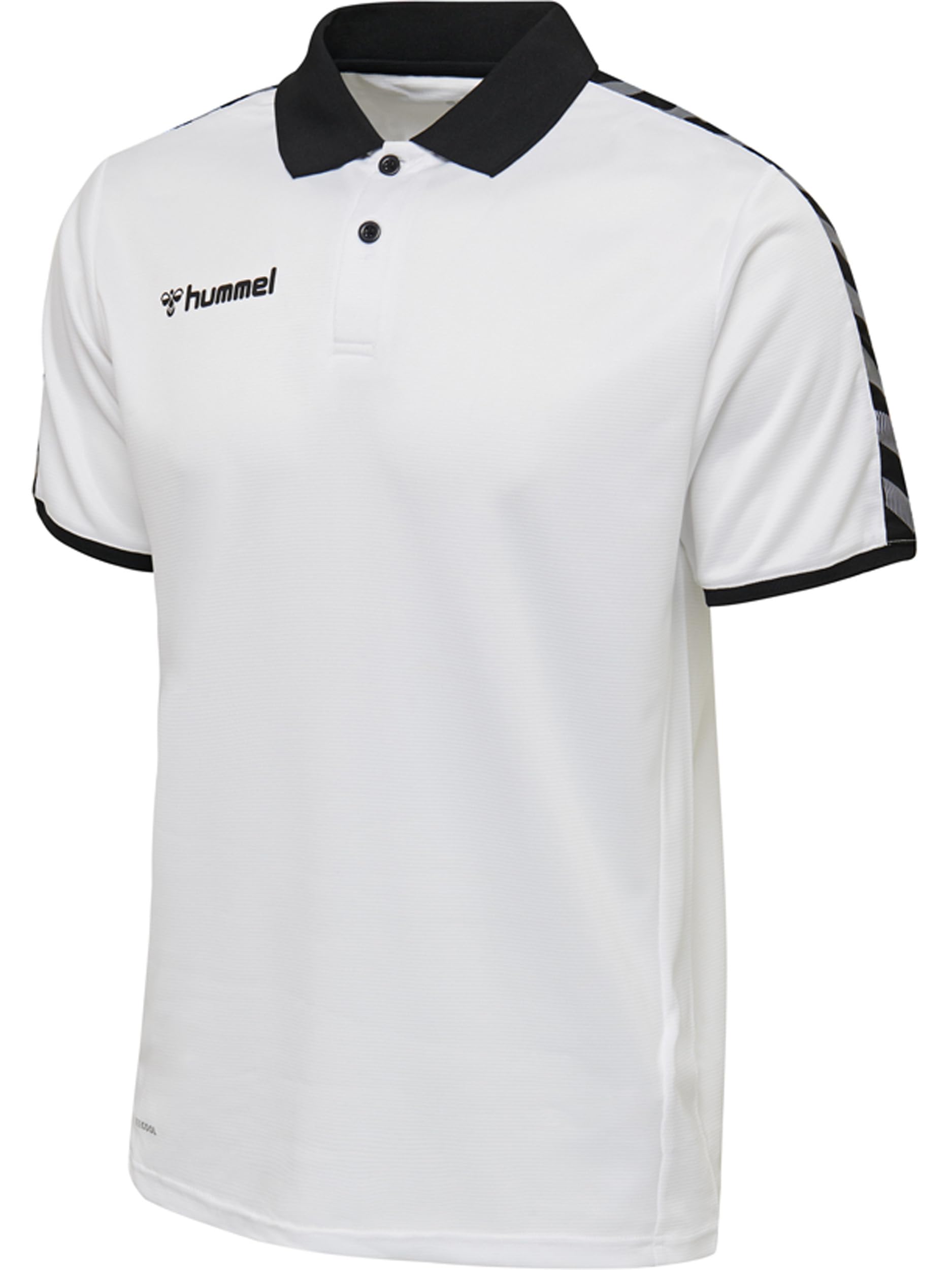 hummel Hmlauthentic Functional Polo Men's Multisport Polo Shirt with Beecool Technology White