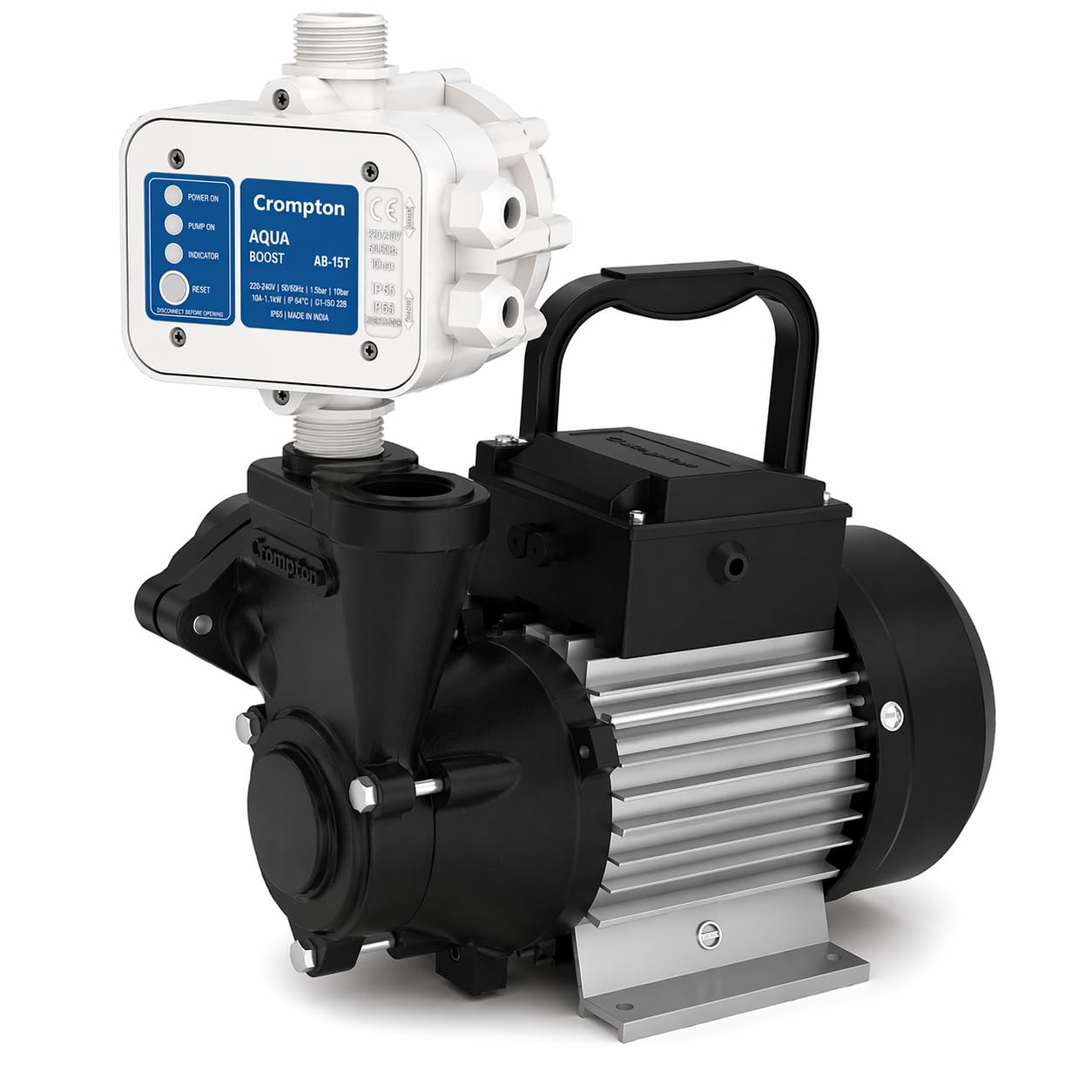 Crompton 1HP High Pressure Booster Pump with Crompton Automatic Pressure Controller| Suitable for Upto 2-3 Bathrooms| 2..4 Bar Max Pressure| 24 Months Manufacturers Warranty| New Launch-picture-13