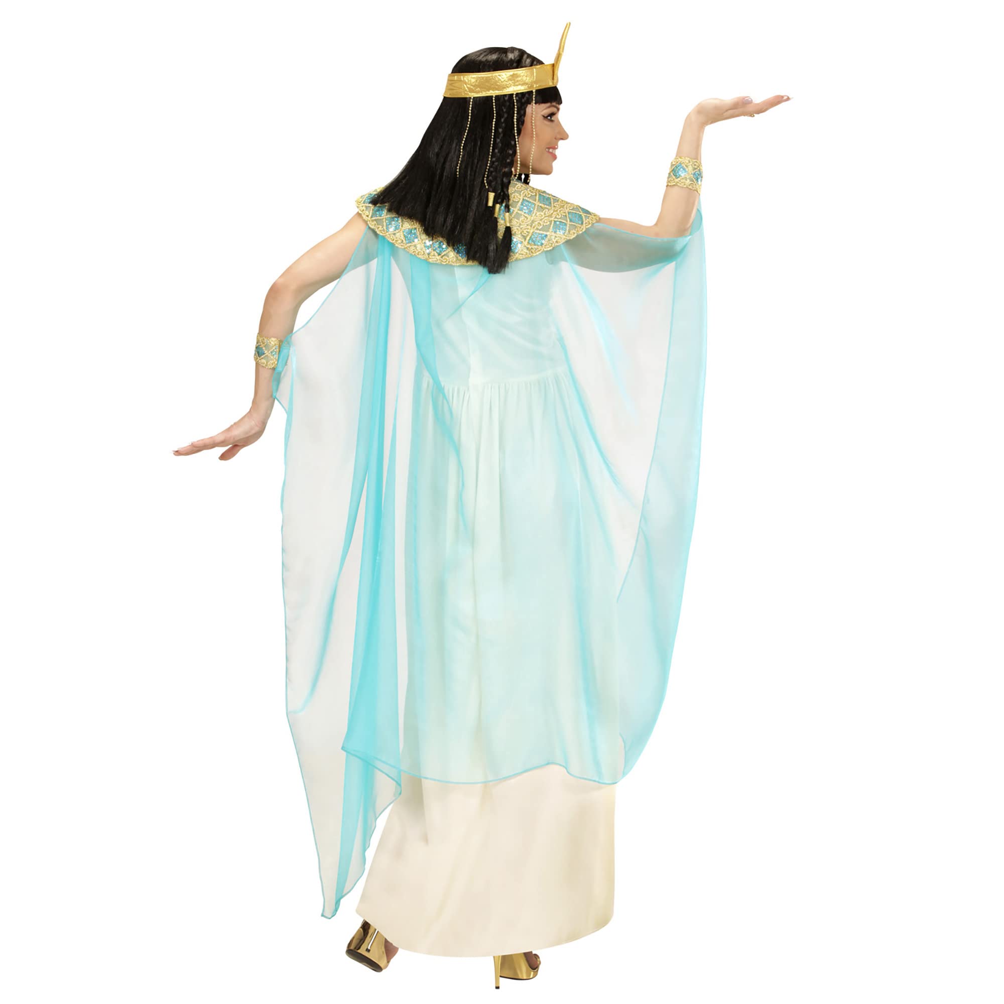 W WIDMANN MILANO Party Fashion - Kostüm Cleopatra | Kleid mit Zubehör, ägyptische Königin, Pharaonin, Herrscherin, Göttin, antike Kostüme
