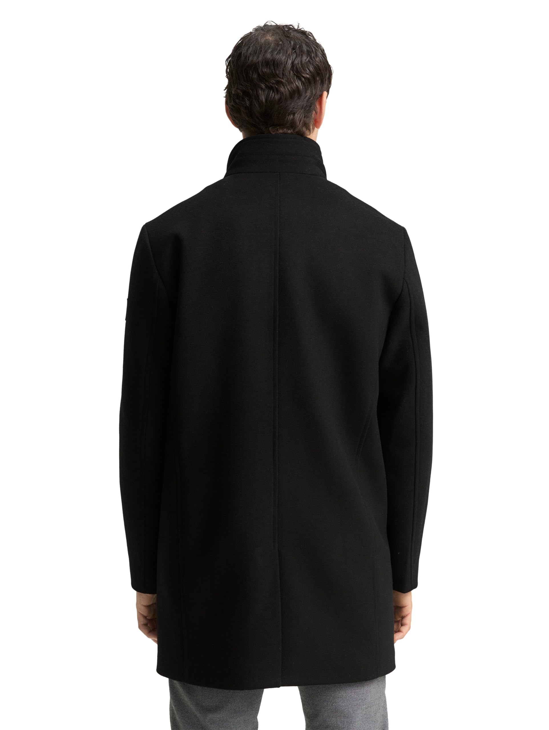 TOM TAILOR 1046983 Abrigo de lana Hombre