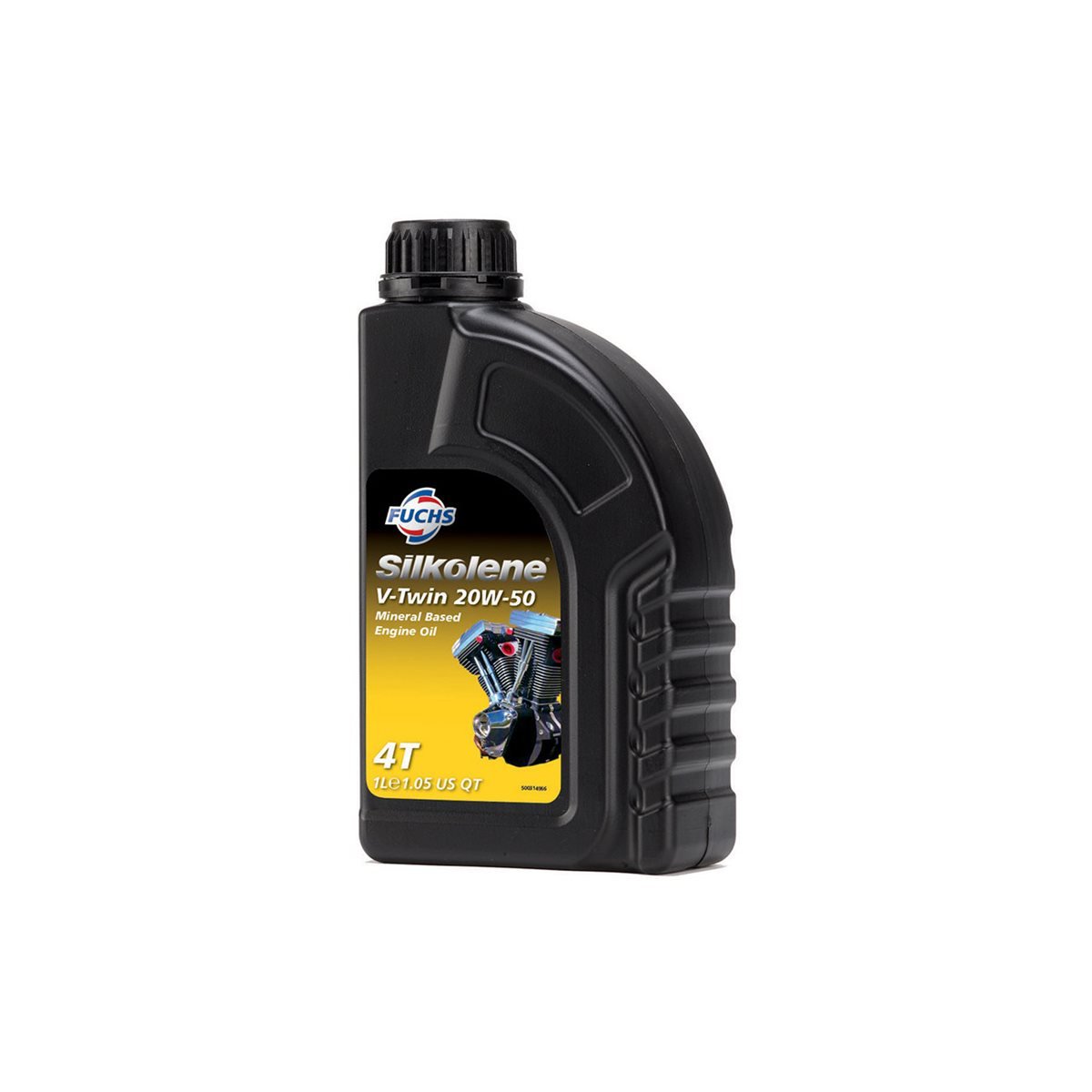 Fuchs Silkolene V-Twin 20W-50 Motorenöl – Für Chopper & Cruiser, JASO MA2, API SJ