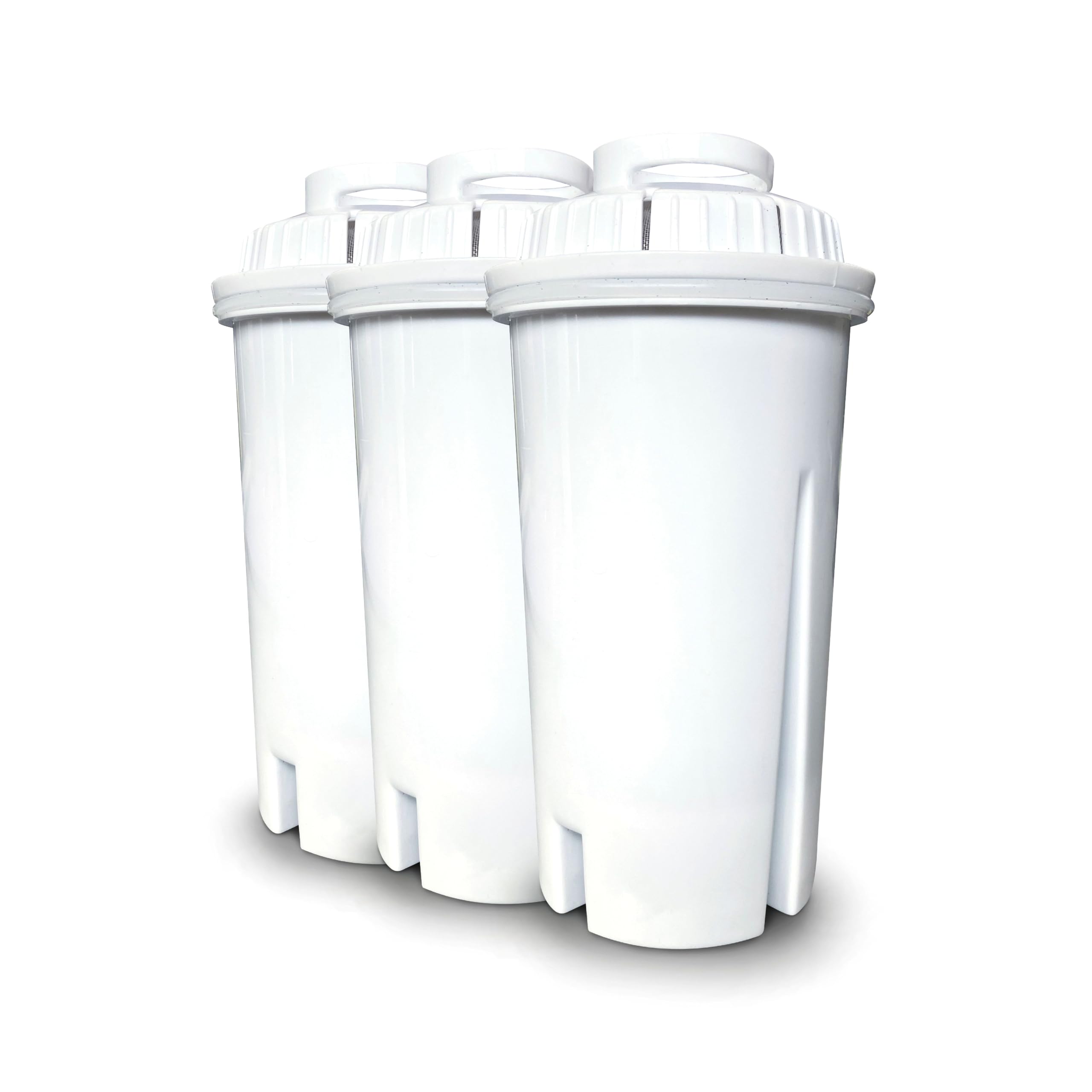 CASO Ersatz-Wasserfilter (3er-Set) - für Heisswasserspender, Verbesserung der Wasserqualität, Reduzierung von Kalk, Chlor und Schadstoffen, 5-schichtiges Filtrationsprinzip