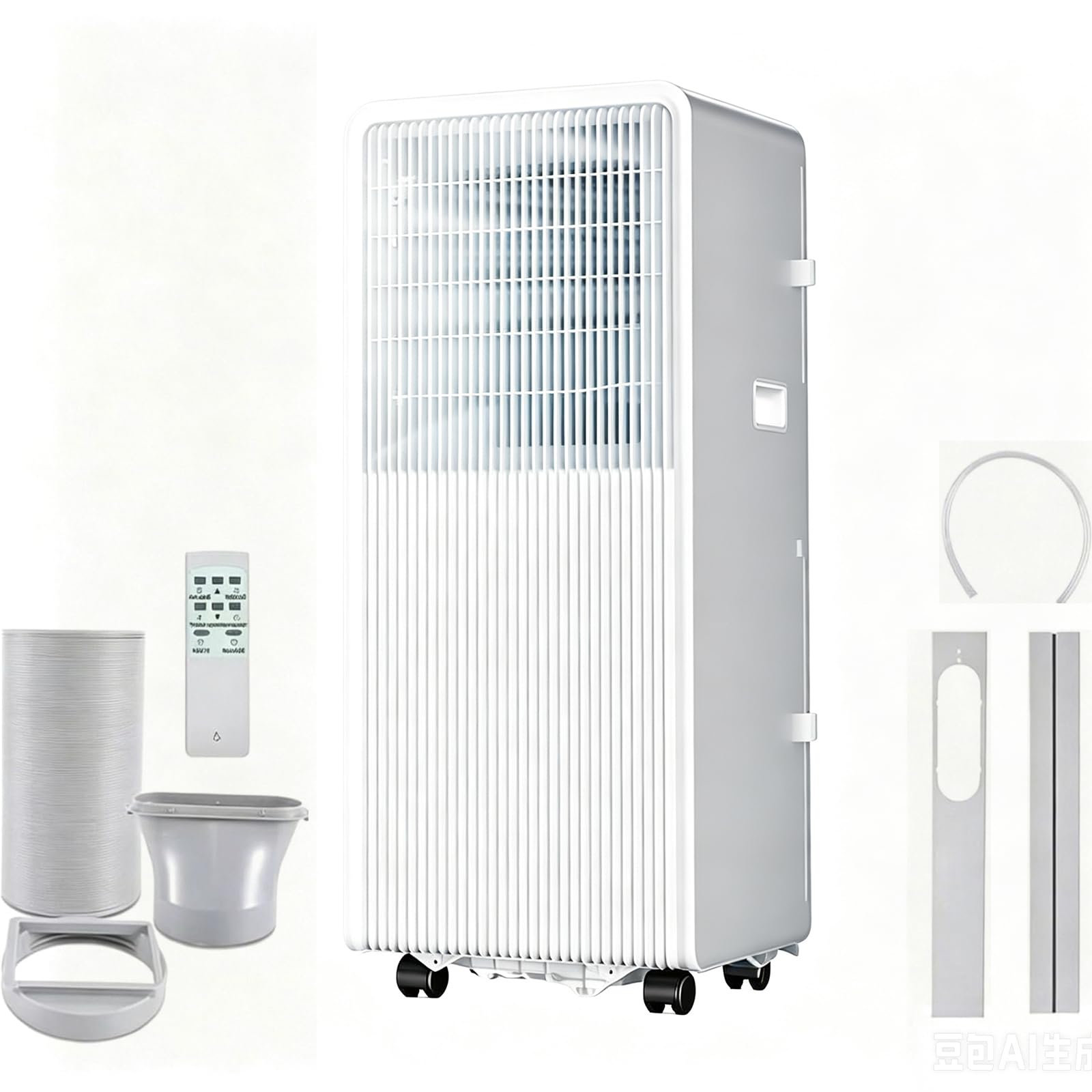 EZBHIZ 14000 Btu Portable Air Conditioner 4 In 1 Air Conditioner