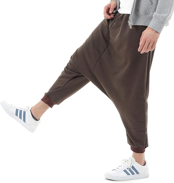 Amazon Aqshop サルエルパンツ スウェット メンズ レディース ユニセックス Swブラウン ロングパンツ 通販 Amazon Aqshop サルエルパンツ スウェット メンズ レディース ユニセックス Swブラウン ロングパンツ 通販
