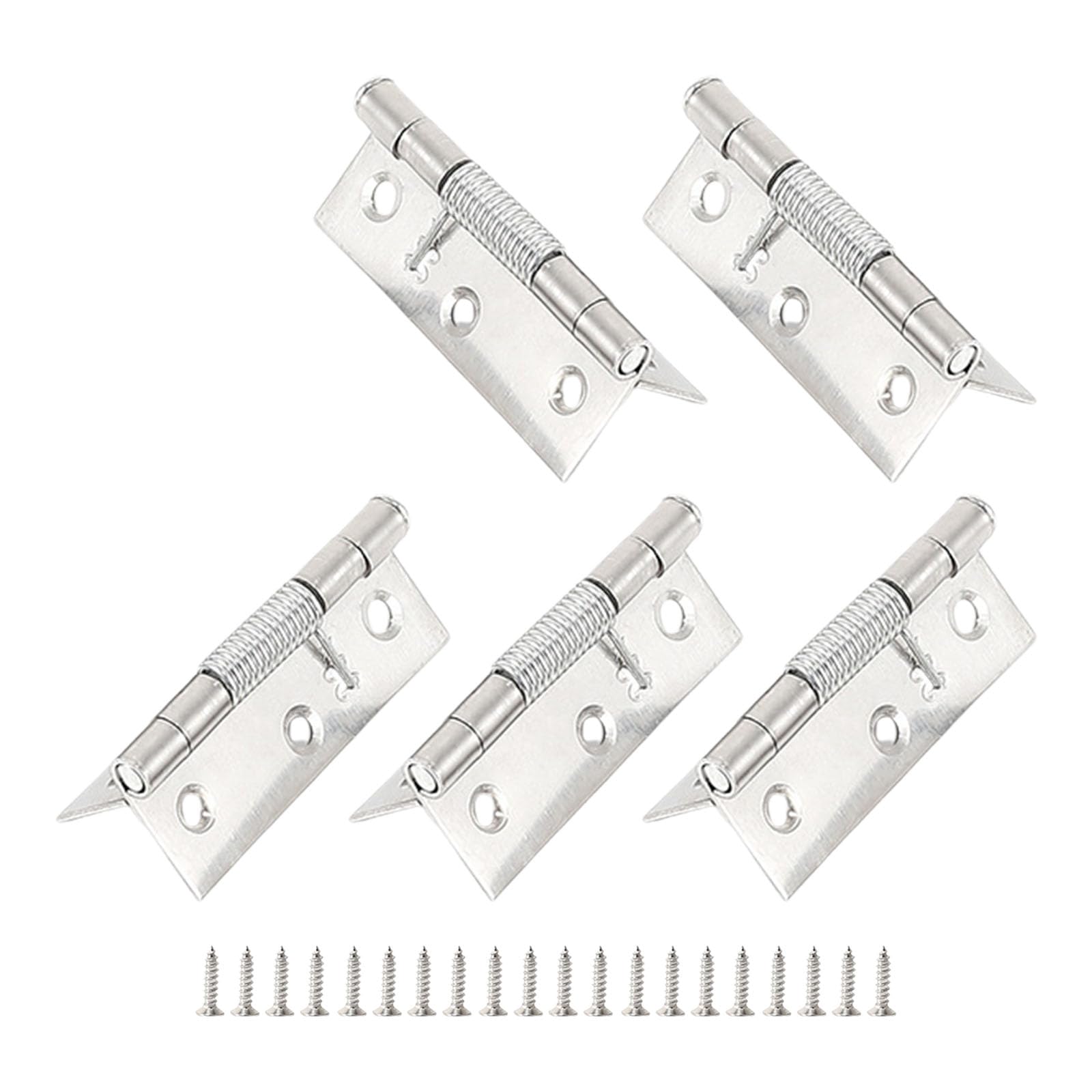 Automatic Door Ending Hinges Reinforced Untarnished Building Quiet Action Bathroom Kitchen Improve Hinges