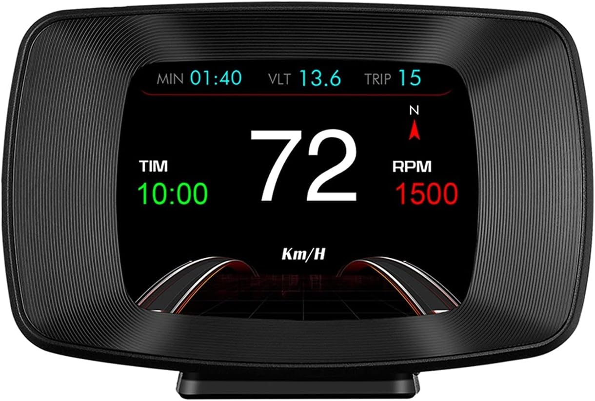 3 Inch HUD Head-Up Display OBD2 Model Car-Styling Overspeed Warning Windshield Projector Alarm System Universal Auto First-rate
