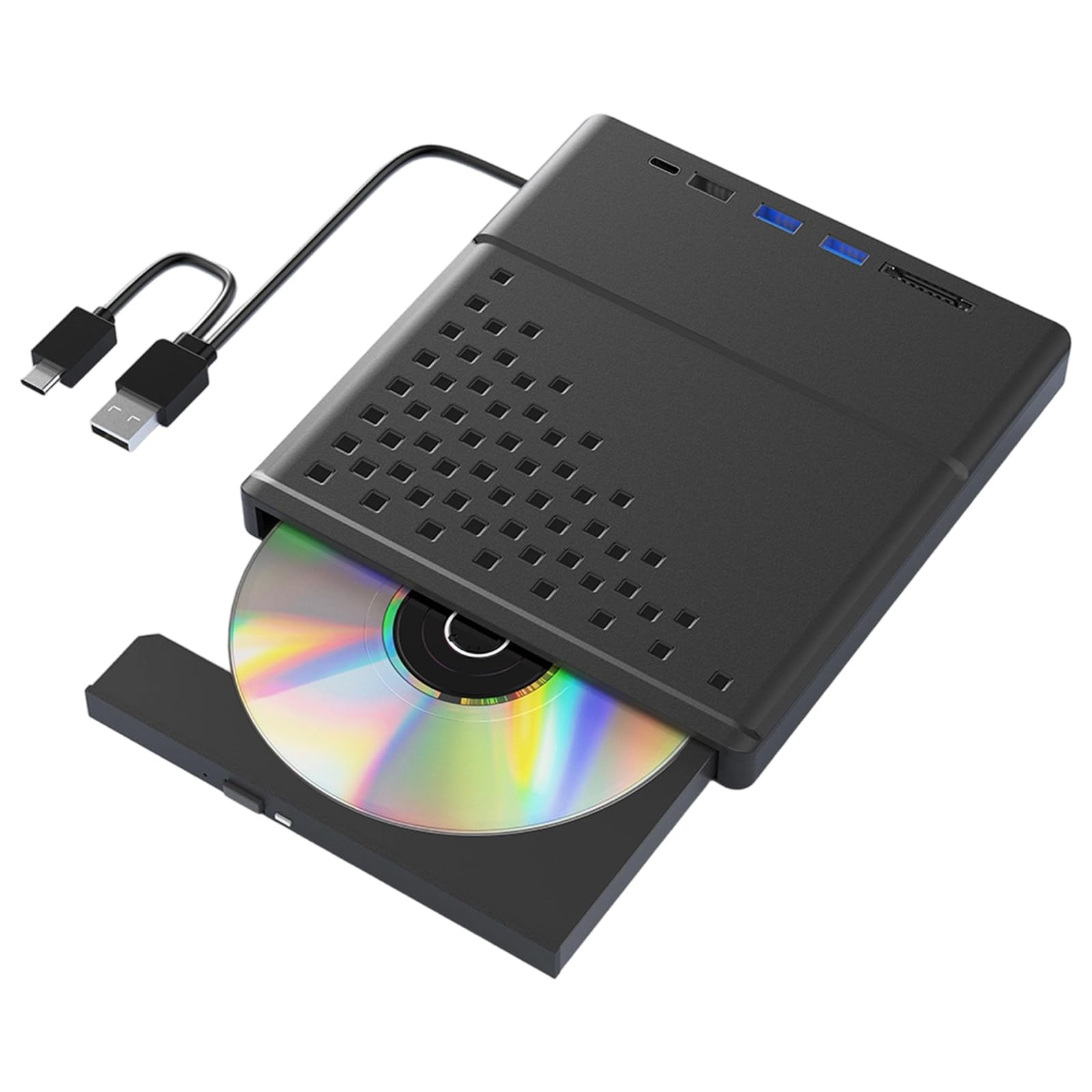 Graveur DVD externe Type C : résolvez l'absence de lecteur optique sur votre PC portable Win