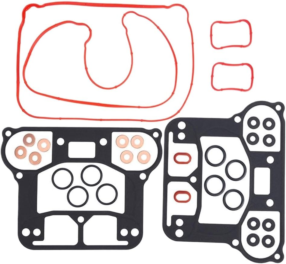 オートバイロッカーカバーガスケットキットスポーツスターアイアン 883 1200 XL883 XL883L XL883R XL883