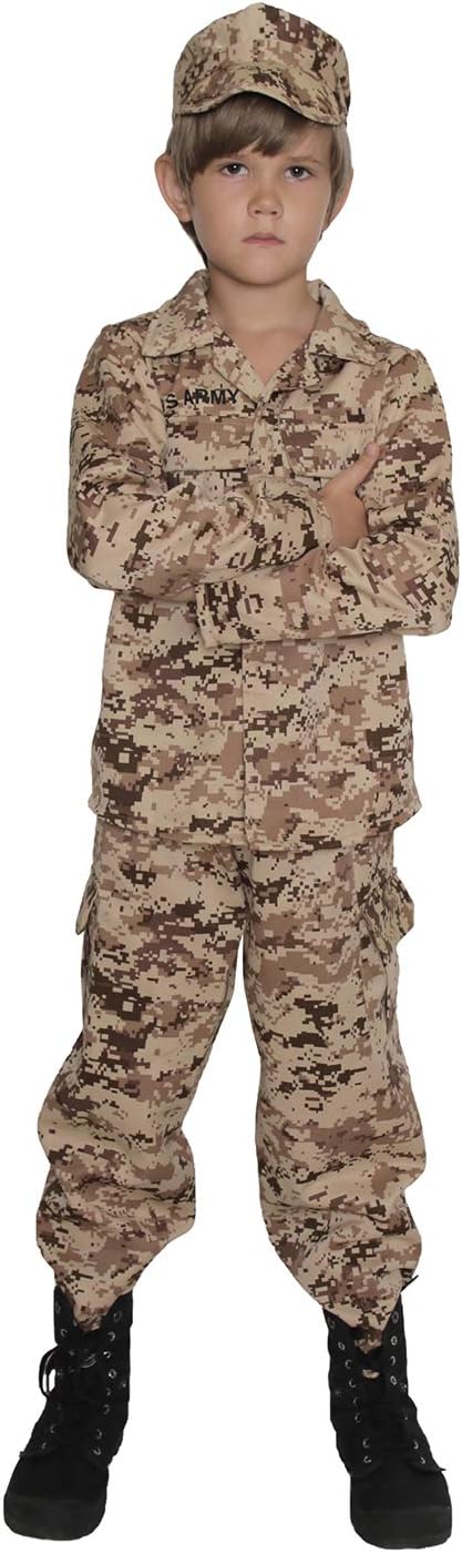 Army Costume for Kids Soldier Costume Military Costumes for Boys