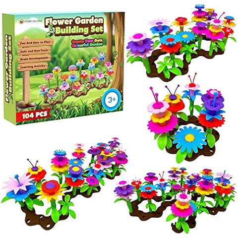 Desire Deluxe Flower Garden Building Blocks Set Cover