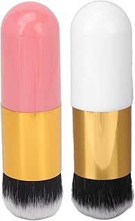 Juego de brochas de maquillaje de base facial...