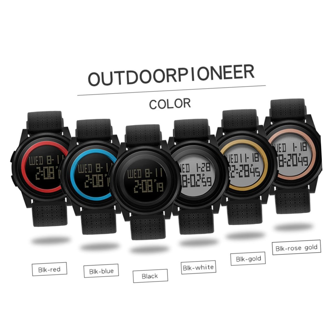 LIFKOME orologio da polso da lavoro watches for men orologio maschile da nuoto orologi elettronici umano orologi da uomo orologio impermeabile orologio intelligente alla moda Golden