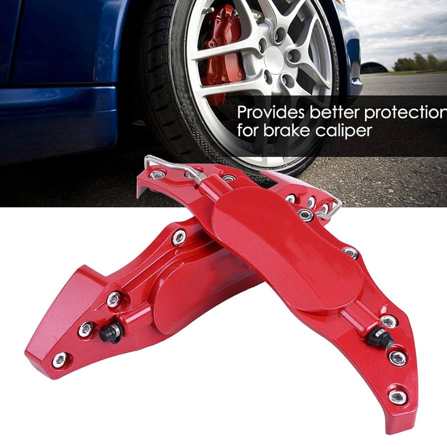 2PCS ENDLESS Brake Caliper Cover (24cm), Aluminium Material On