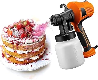 Electric Chocolate Spray Gun, 500W Cake Decorating Kit with 3 Spray Patterns for Pastry and Household Decorating, Ideal for Baking and Painting Projects