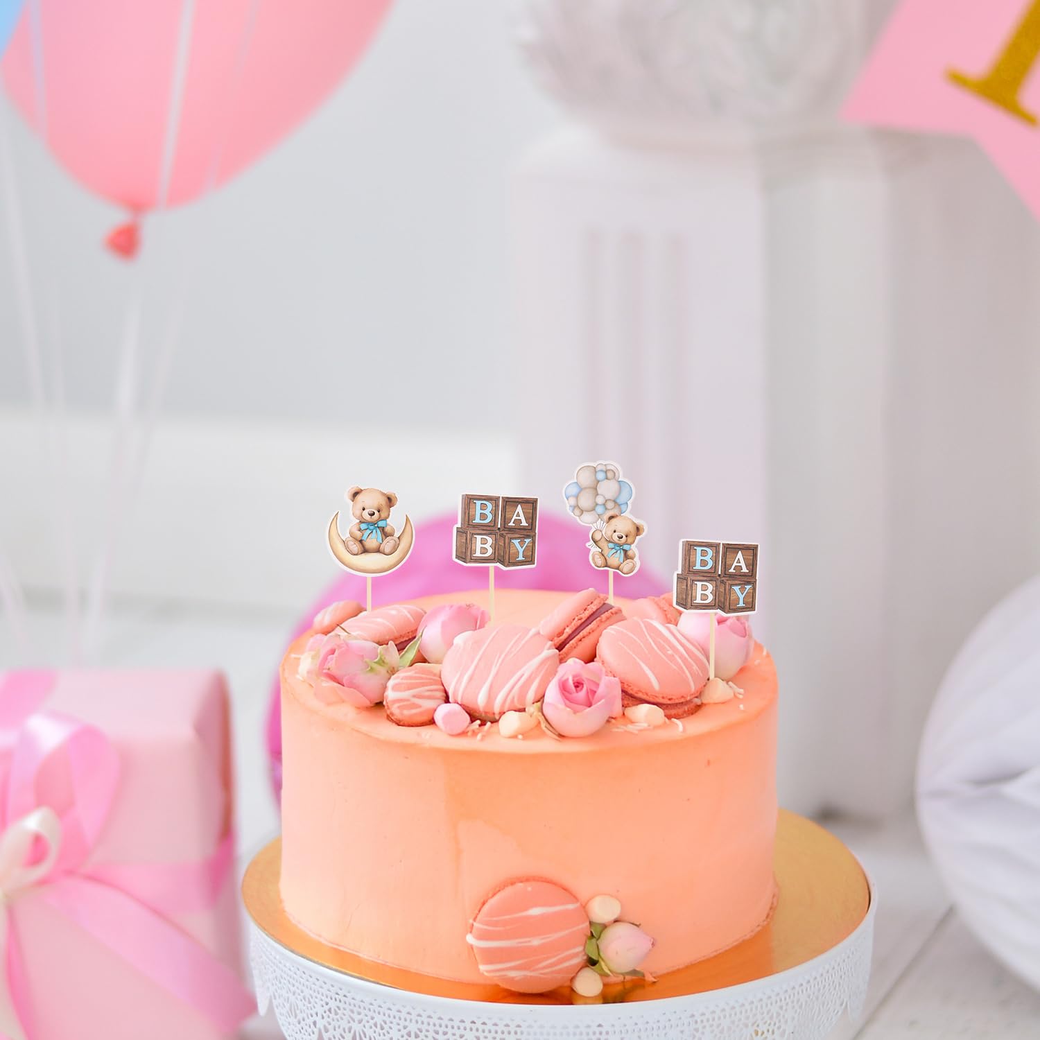 Partycolare- Set Palloncini Mylar Da 40 Cm (Benvenuto Bambino - Foto 9