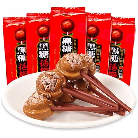 Sour and Sweet Black Sugar Plum Lollipops Cover