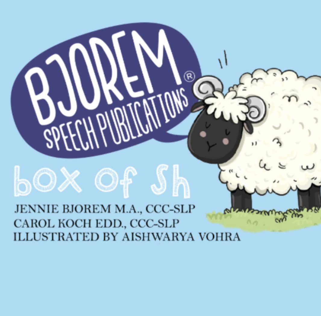 Bjorem Speech Sound Cards - CH, SH, J Sounds Bundle For Speech Therapy & Language Development