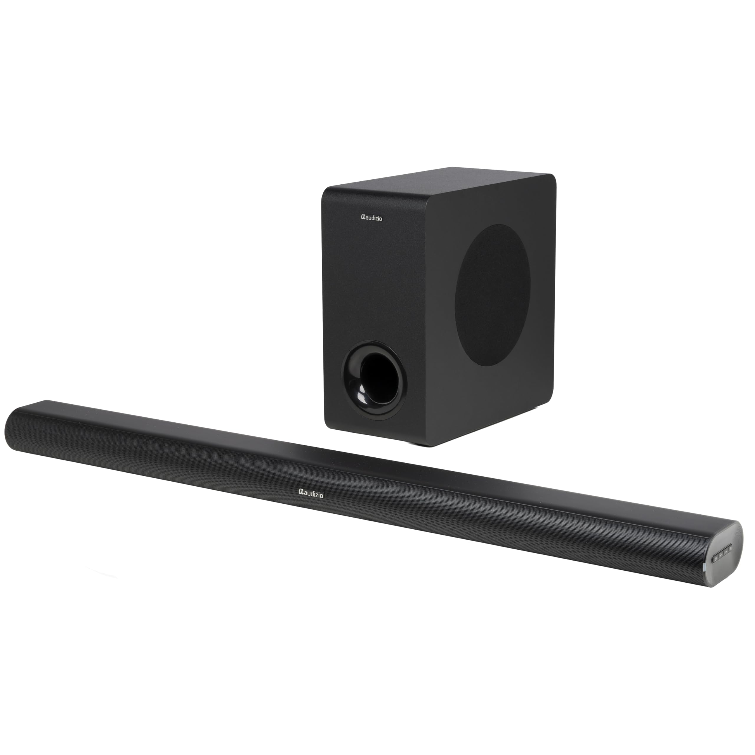 Audizio SB96WS – Barra de Sonido 180W con subwoofer inalámbrico 6,5”, HDMI ARC, Bluetooth 5.3, USB, óptica y AUX, soundbar 90 cm para TV, Color Negro