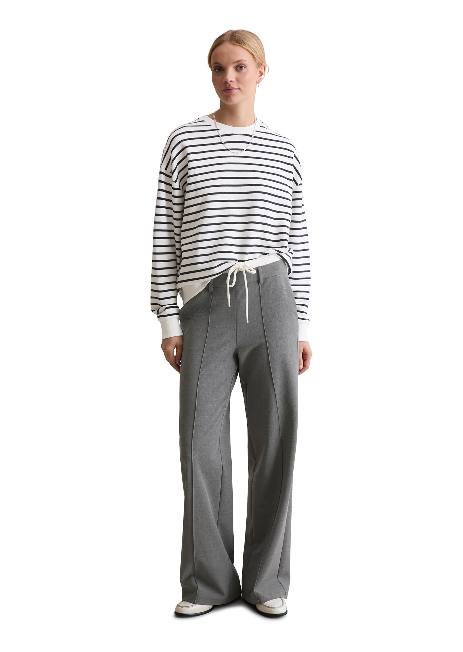 Marc OߴPolo Denim Camiseta Mujer a Rayas Oversize Fit
