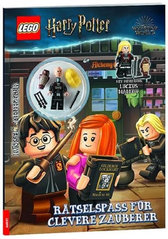 LEGO® Harry Potter™ – Rätselspaß für clevere Zauberer: mit LEGO® Minifigur „Lucius Malfoy™“