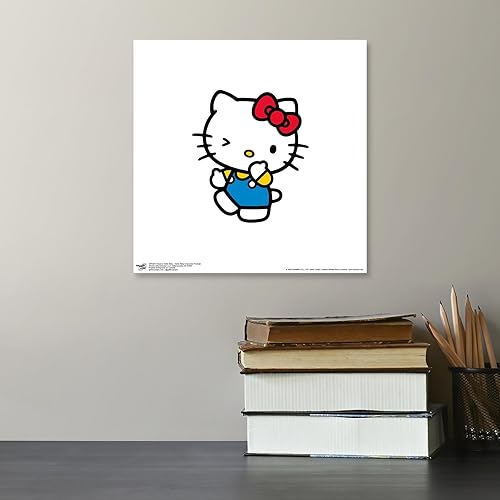 Miniatura 4 de Trends International Gallery Pops Sanrio Hello Kitty - Póster de pared con retrato de personaje de Hello Kitty, 12.00 x 12.00 pulgadas, versión sin