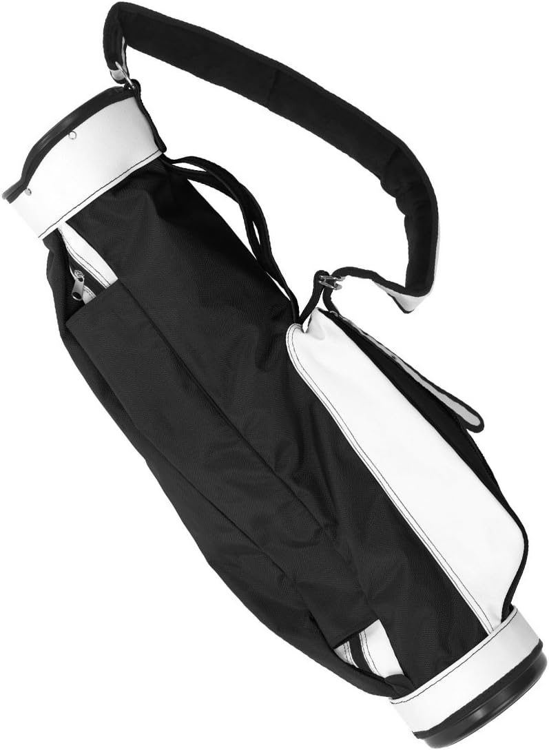 Jones Original Carry Golf Bag, Black and White Everything