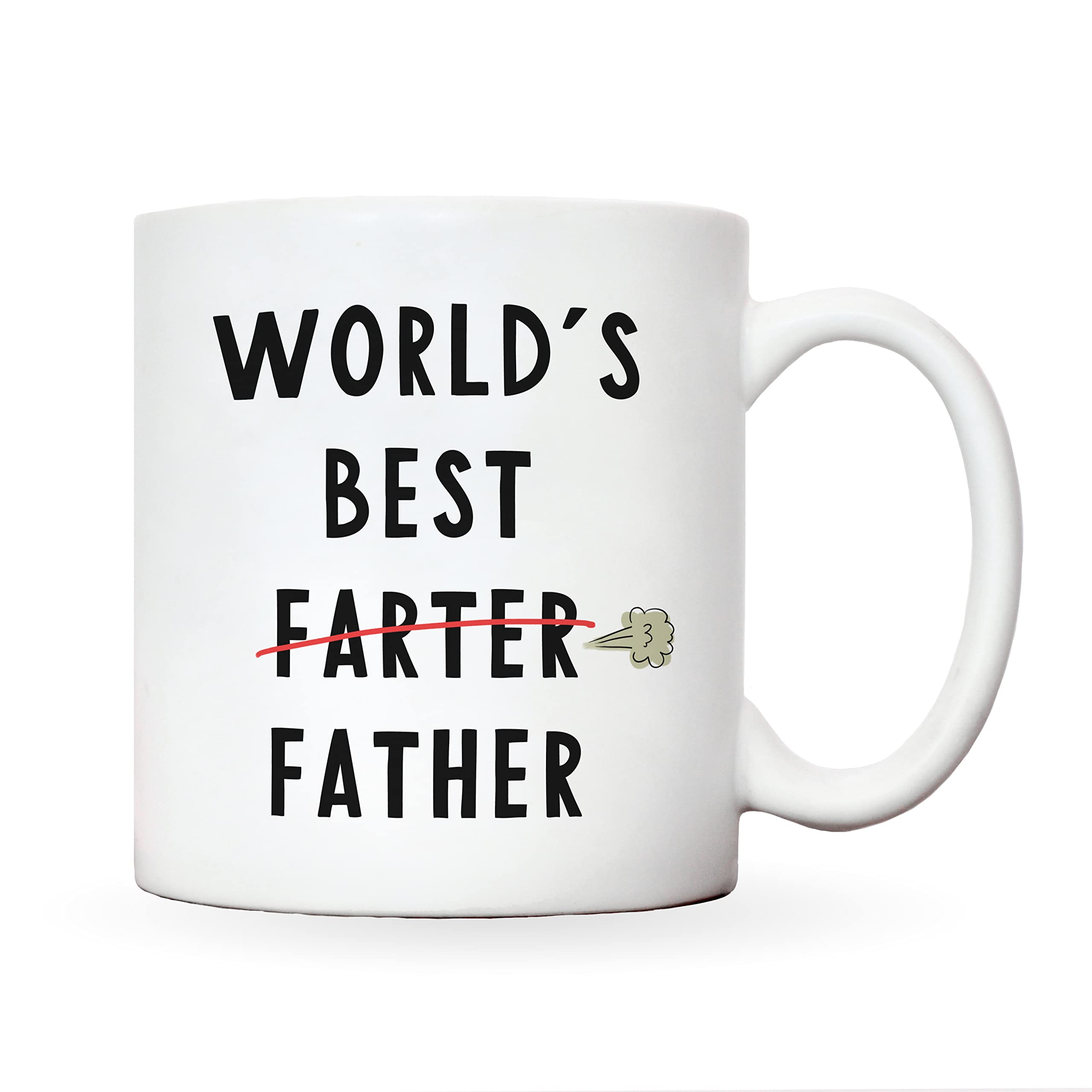 Manta Makes Dad Gifts World's Best Farter Father dad Mug Gifts | dad Birthday Gifts | for dad | Best Gifts for dad | dad Gifts for Birthday | Mug dad | dad Gifts Birthday