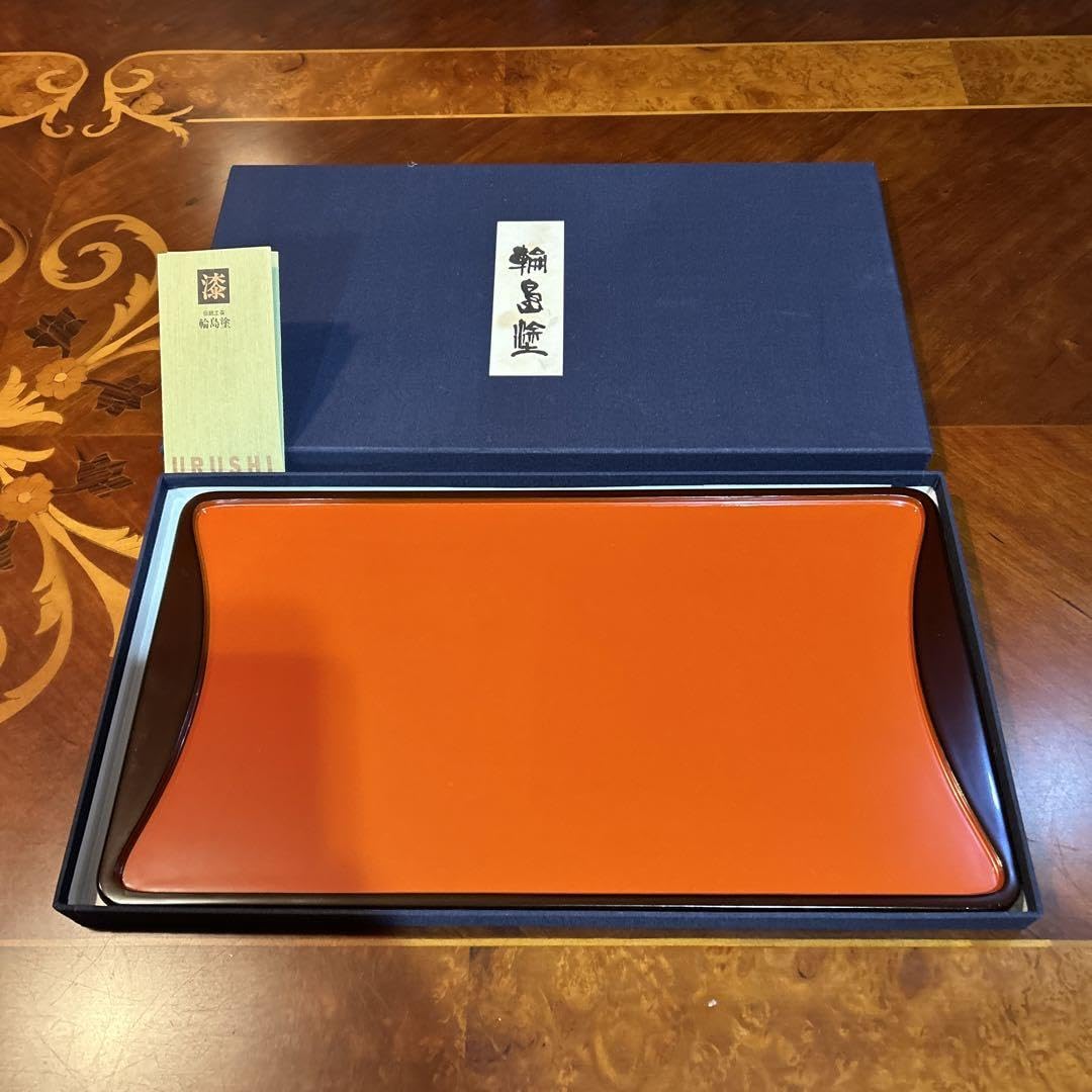 Wajima-nuri Modern Plate by Chibunado