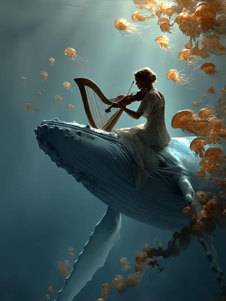 Dipingere Con I Numeri Adulti Baleine Paint by Numbers Femme Pittura Con I Numeri, Fai Da Te Kit Pittura Adulti Couleur Tela Paintings Kits per Decora la Casa Regalo, Senza Cornice 70x100cm R-S088