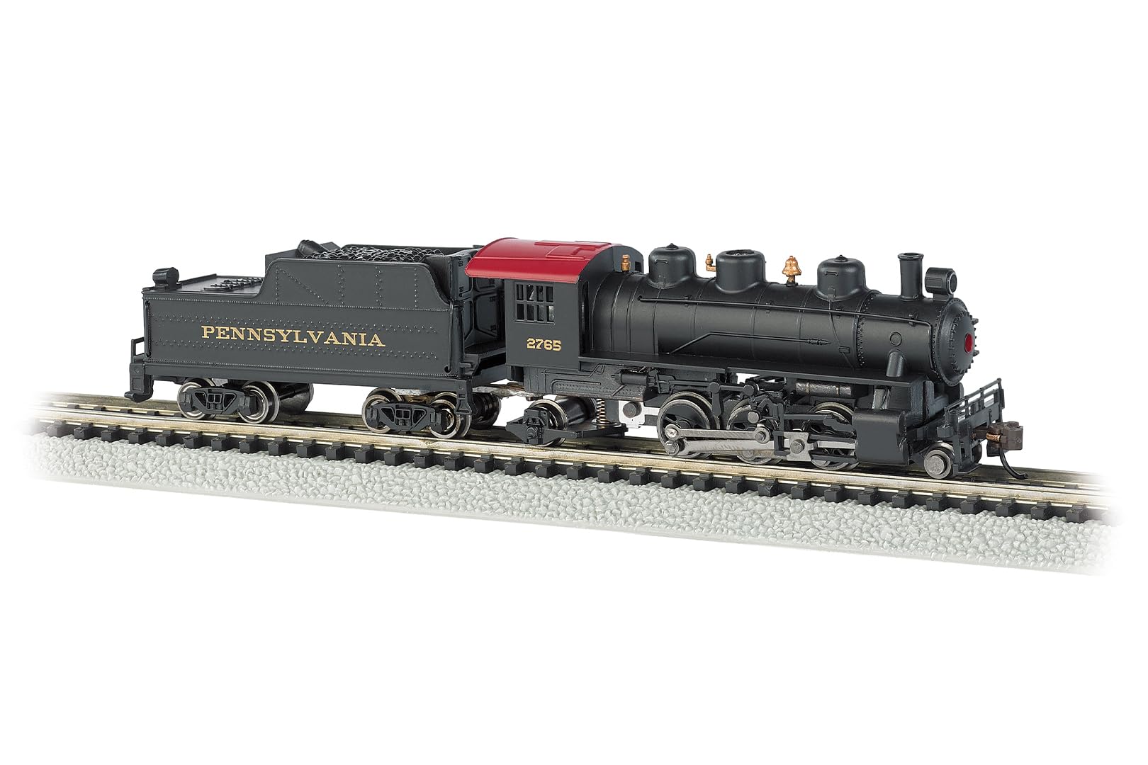 Amazon.com: Prairie 2-6-2 Steam Locomotive & Tender - PRR #2765