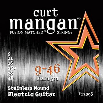 Curt Mangan Strings 12096 Electric Guitar Strings
