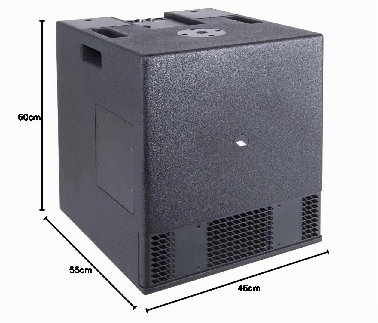 Proel SESSION4 - Sistema audio array a colonna 1200W di picco, con modulo MP3 USB SD e bluetooth stereo, Nero