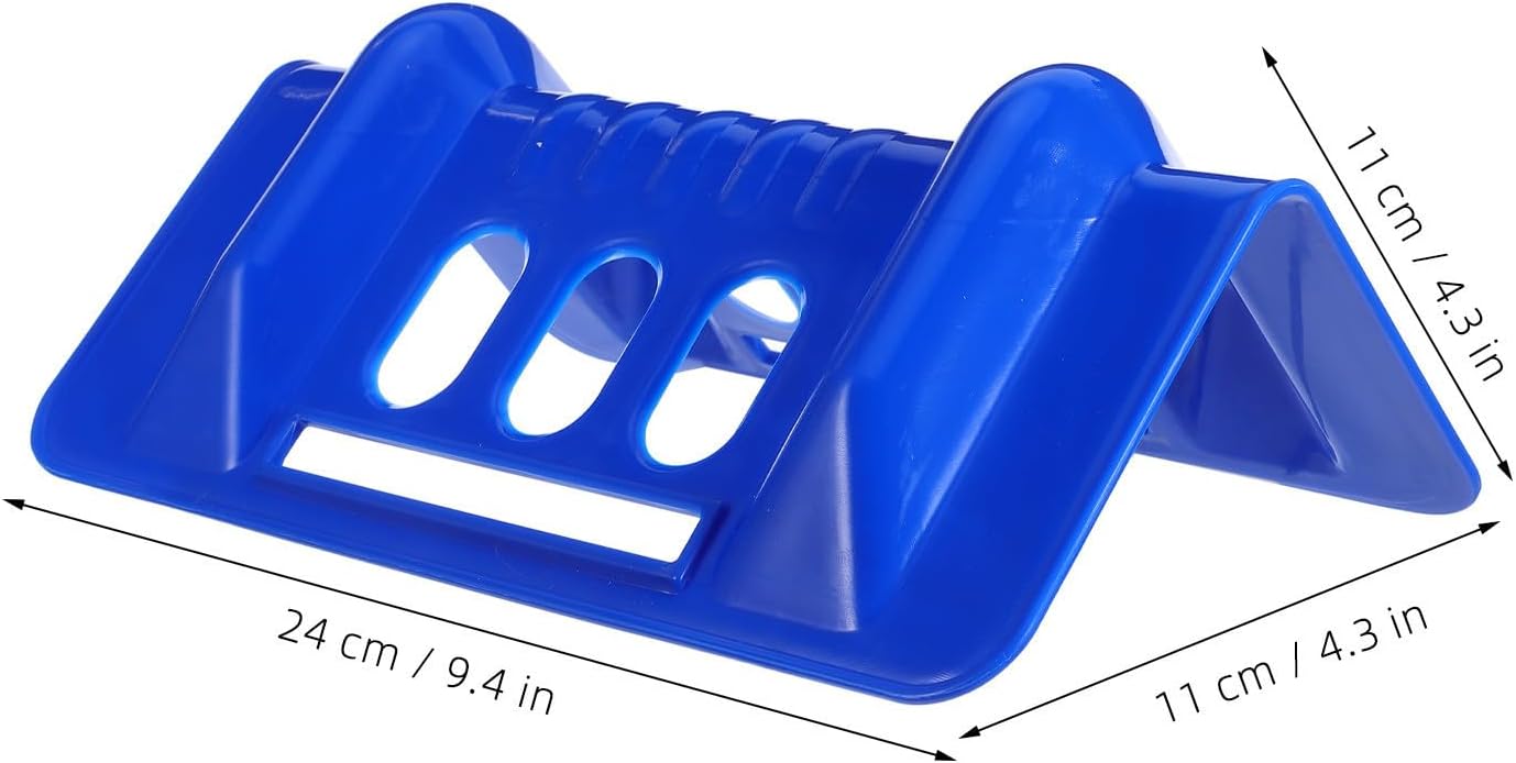 10pcs V Shaped Corner Edge Protectors for Cargo Edges Blue Plastic