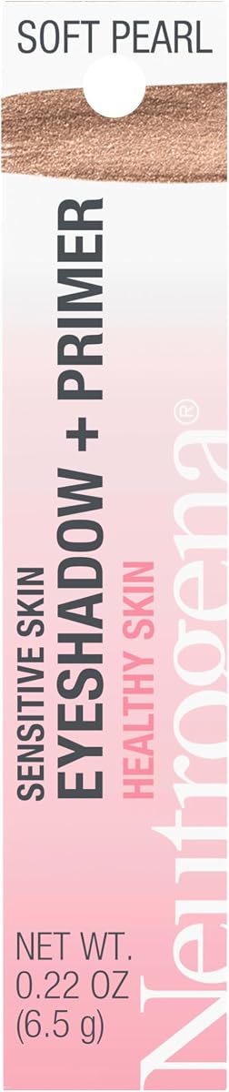 Sensitive Skin Eyeshadow + Primer, Soft Pearl, 0.22 oz