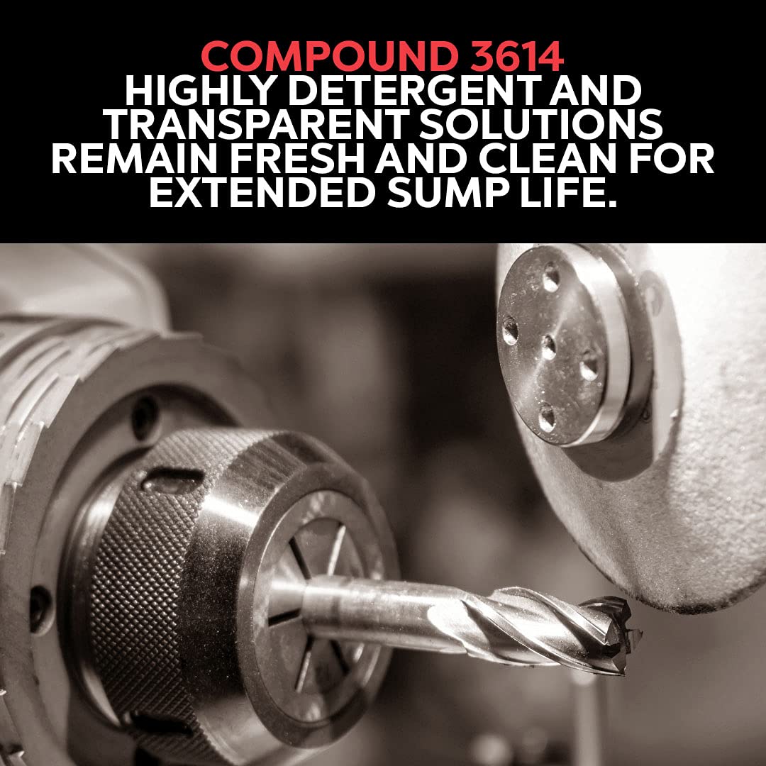3614 General-Purpose Semi-Synthetic Machining and Grinding Coolant, 5 Gallons