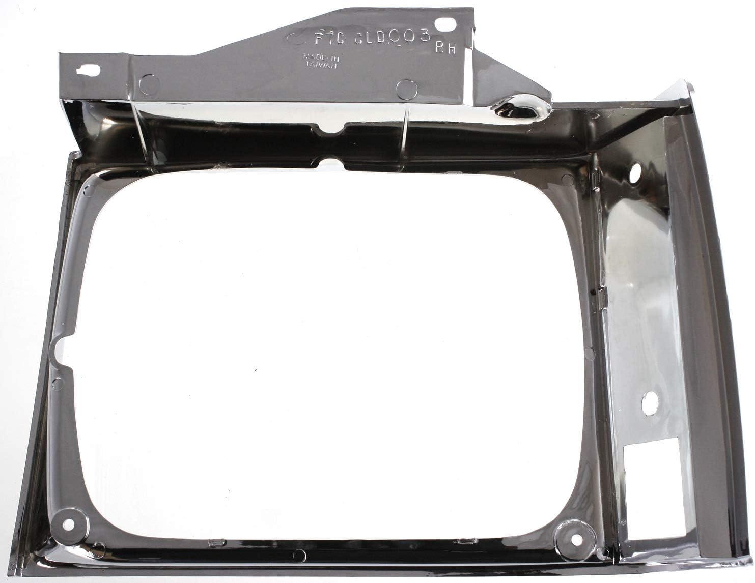 Garage-Pro Headlight Door Compatible with CHEVROLET S10 PICKUP 1982-1990 RH Chrome