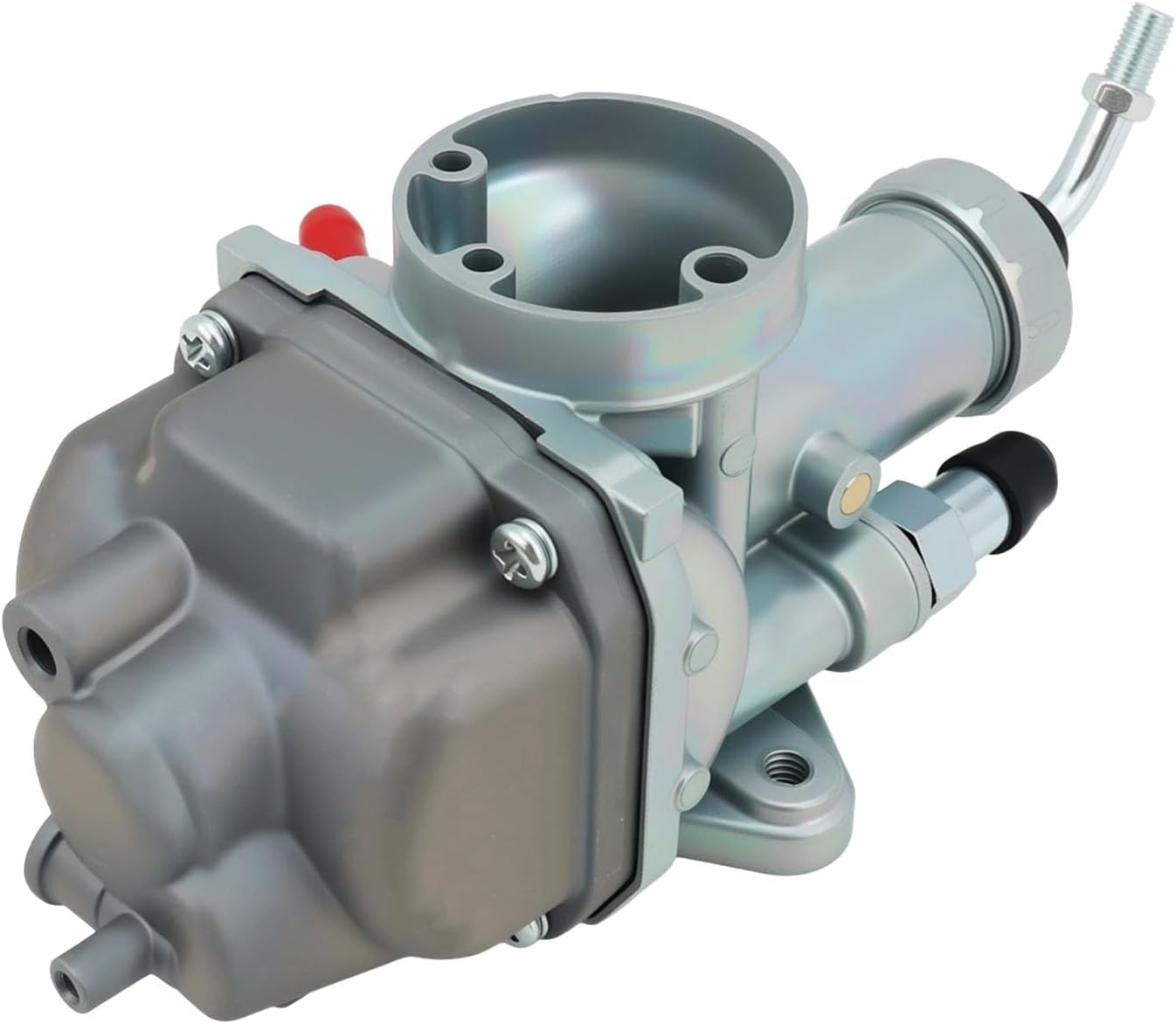 Carburetor Fit for Yamaha Timberwolf 250 YFB250 Engine Carb for Yamaha Grizzly 125 YFM125G Moto 4 YFM225 ATV Carb with Fuel Petcock Switch