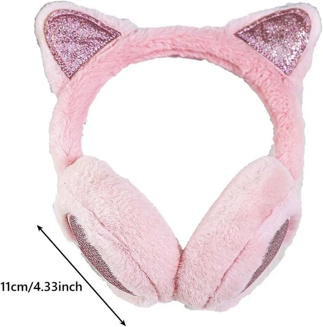 Earmuffs Winter Warm Outdoor Ear Covers Headband Soft Furry Warmers Foldable Muffs Earlap