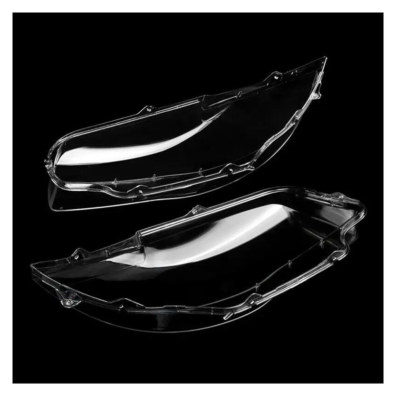 Phare pour BMW E87 E81 E82 E88 coque de lentille de remplacement paire 2003-2011 - 5